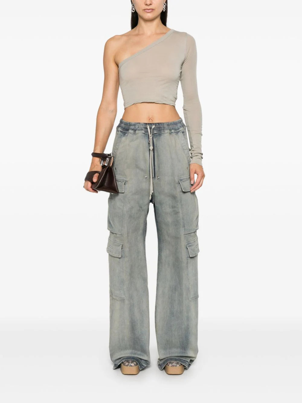Rick Owens DRKSHDW Ziggy top Vendite stagionali