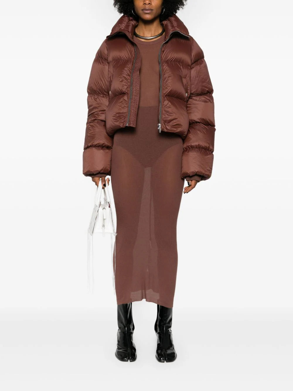 RICK OWENS Turtle jacket in recycled nylon Online Outlet