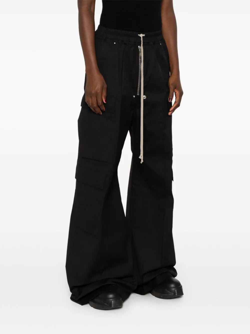 RICK OWENS Cargobelas in grain de poudre Offerte esclusive