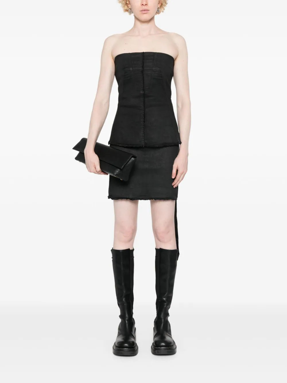 Rick Owens DRKSHDW Dirt mini skirt Offerte speciali