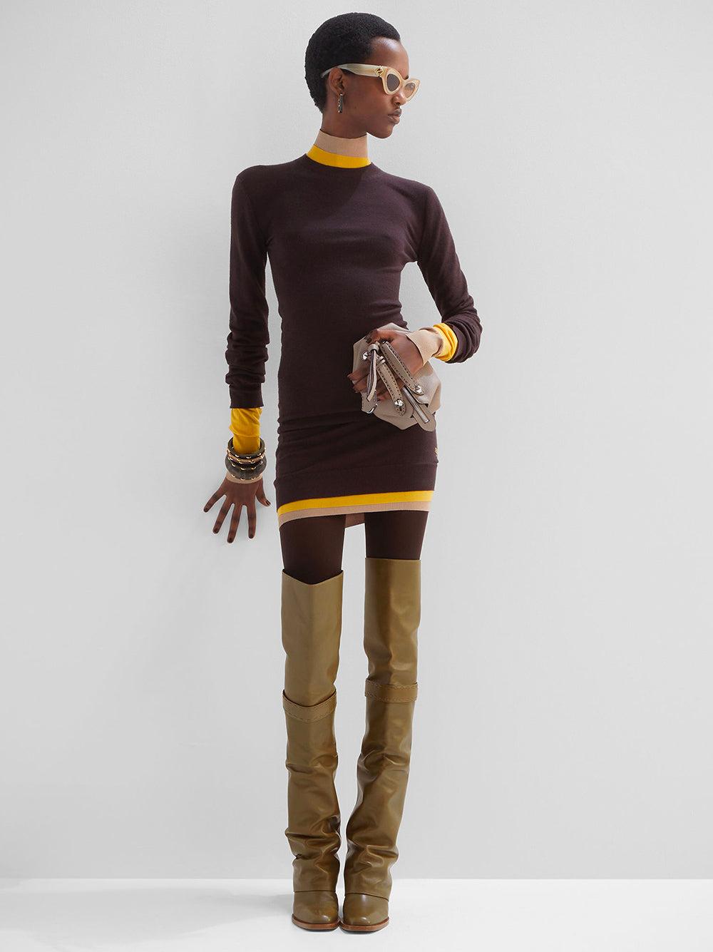 FENDI Wool dress Offerta speciale della fabbrica
