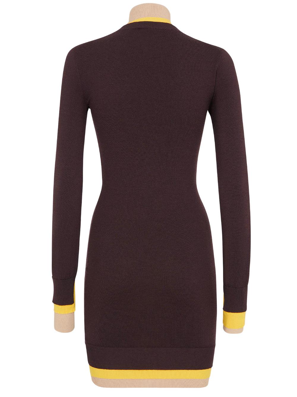 FENDI Wool dress Offerta speciale della fabbrica