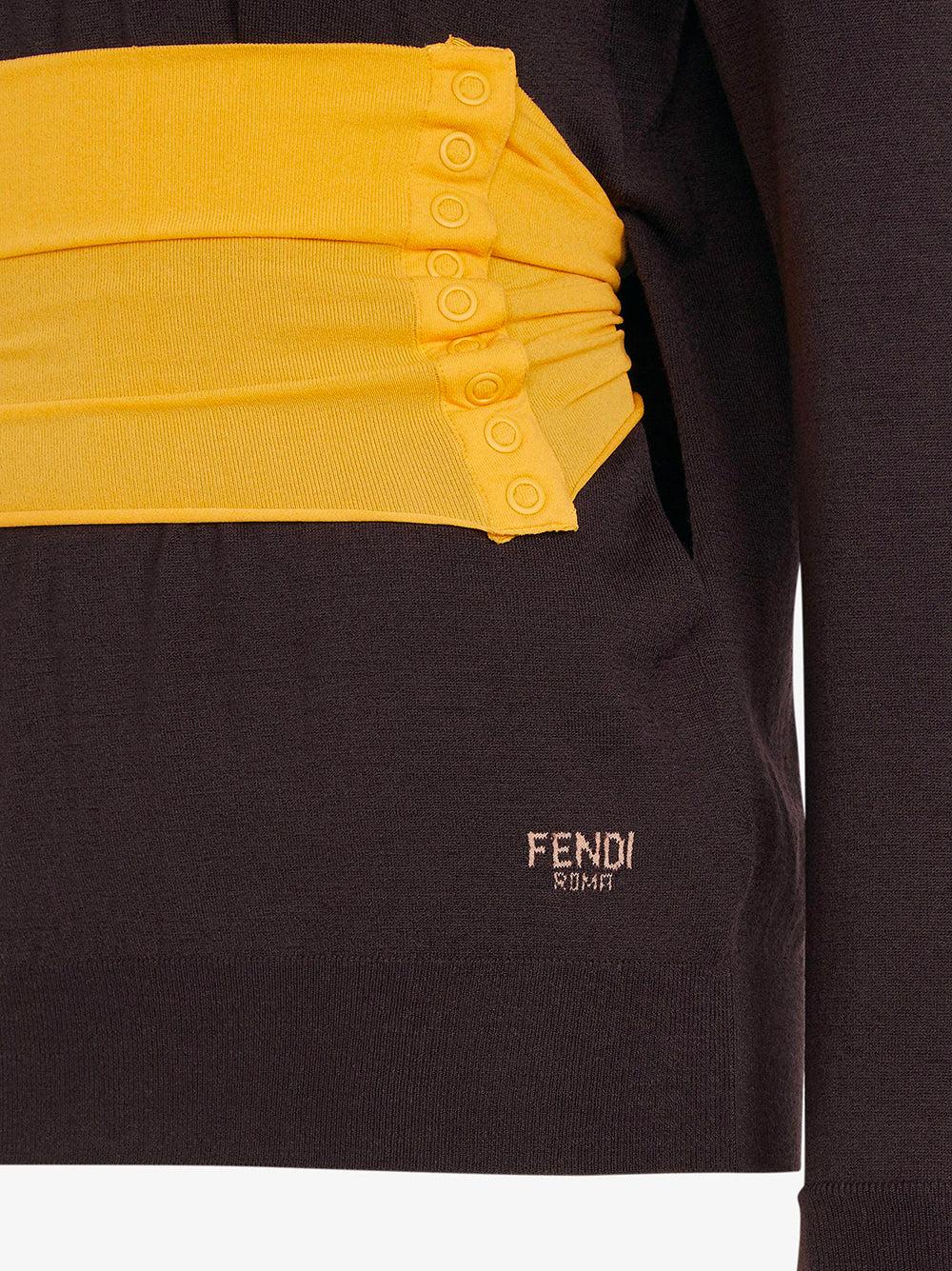 FENDI Wool turtleneck Fino al 55% di sconto