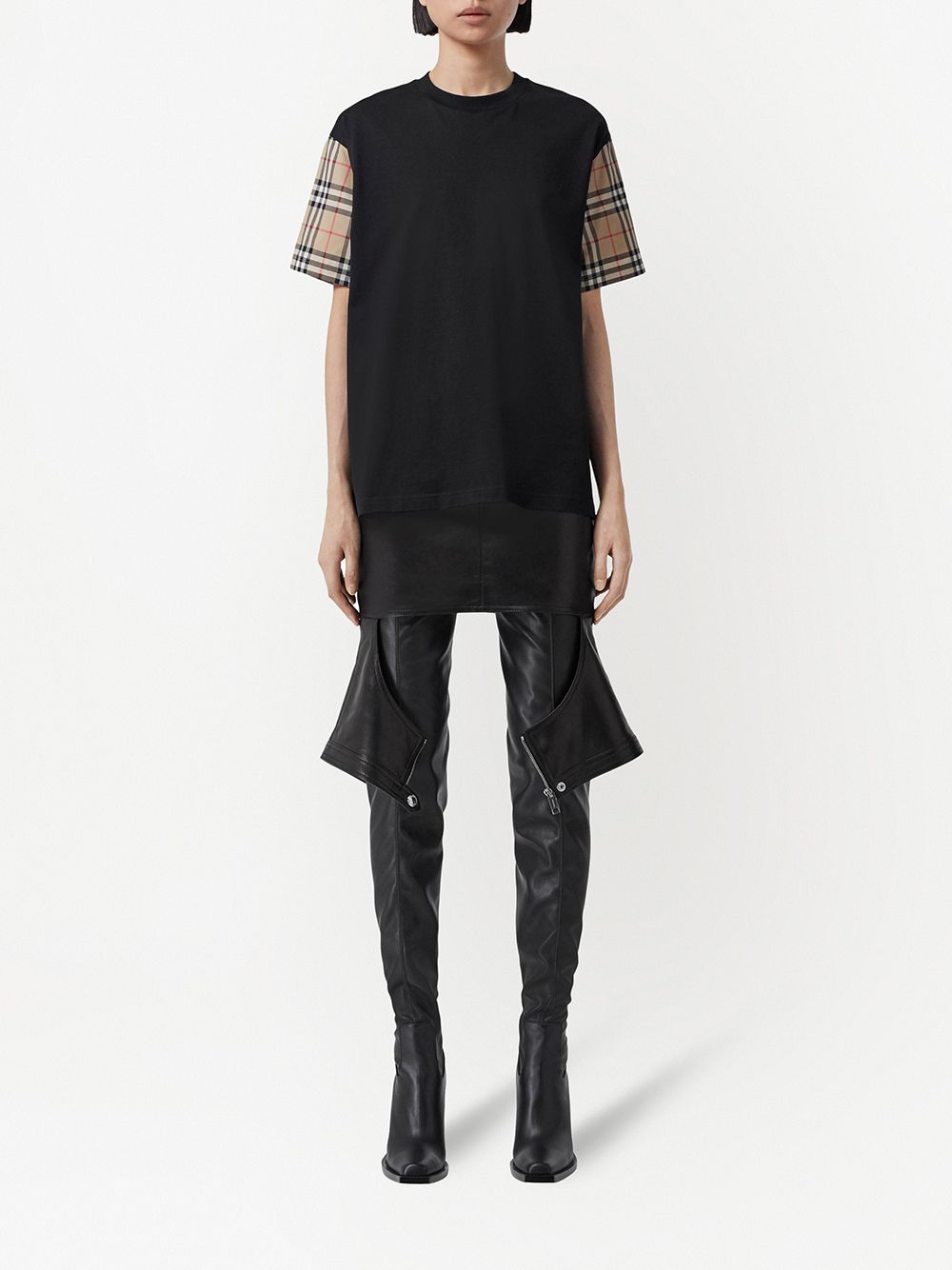 Burberry Cotton t-shirt with sleeves Discount Store per i nuovi prodotti