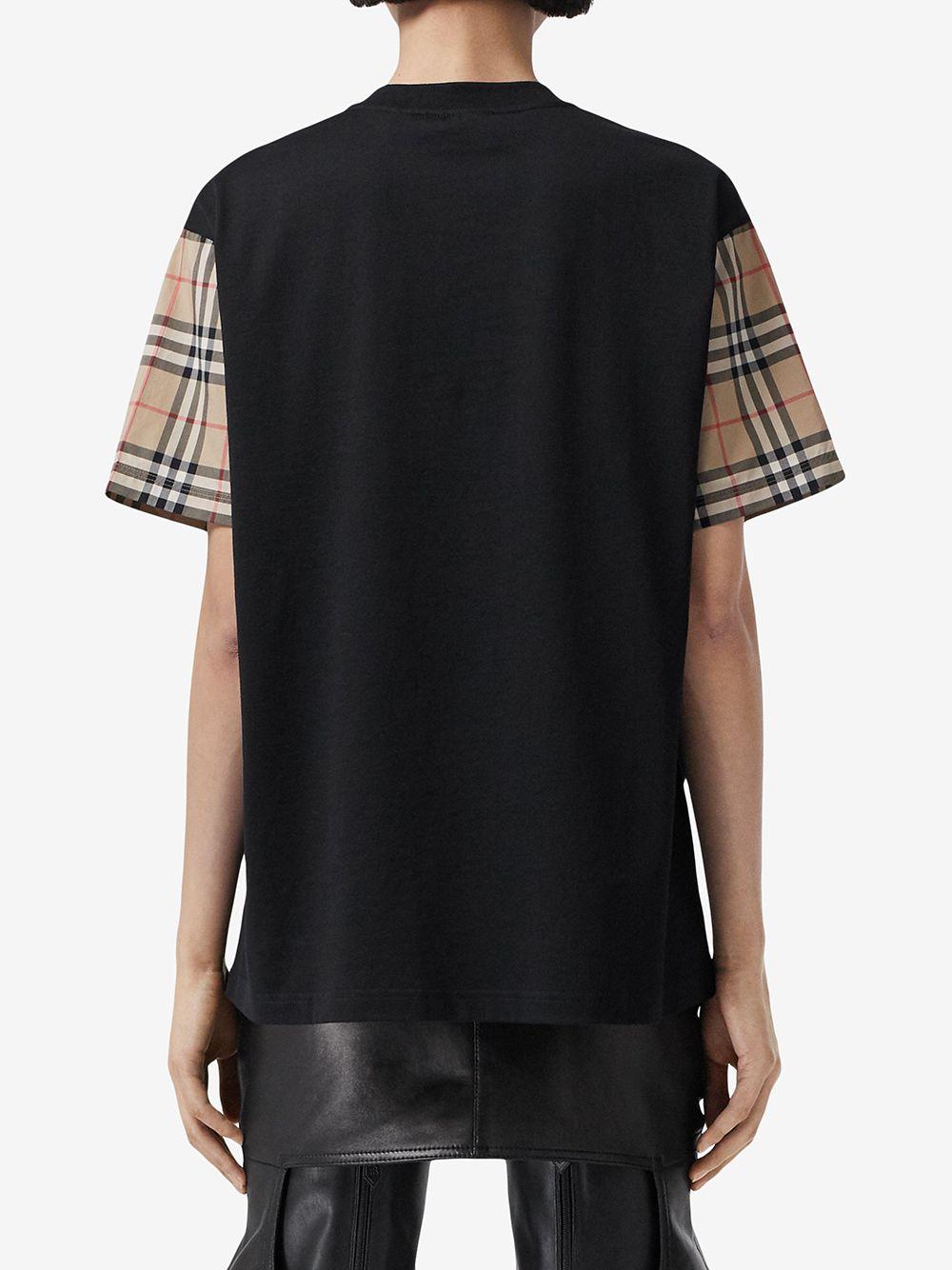 Burberry Cotton t-shirt with sleeves Discount Store per i nuovi prodotti