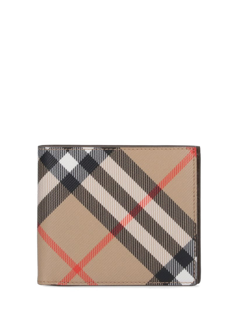 Burberry Check bifold wallet Black Friday Prezzi