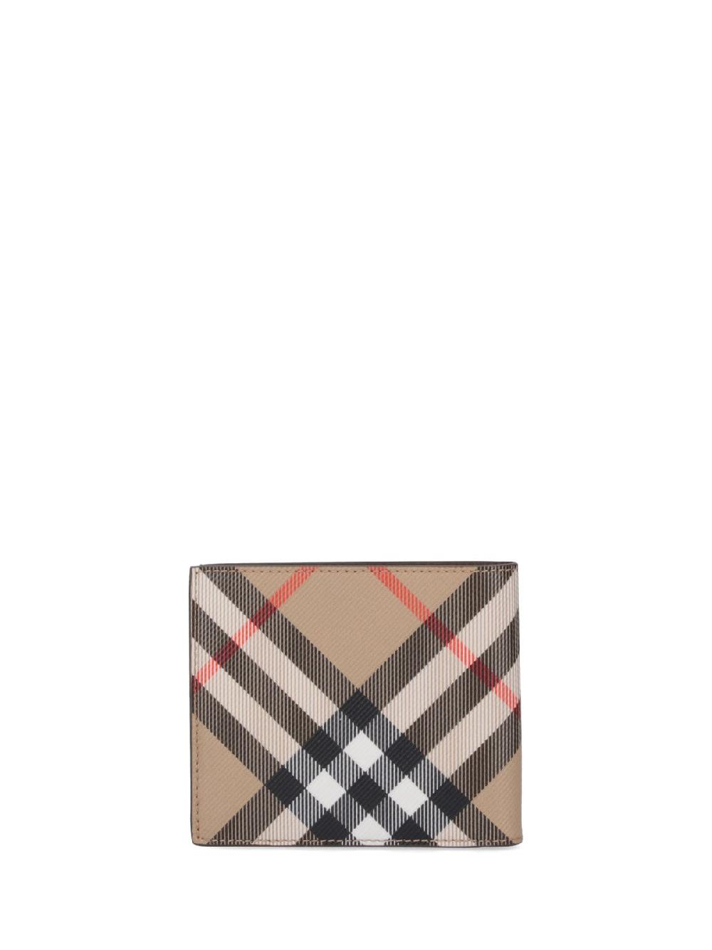 Burberry Check bifold wallet Black Friday Prezzi