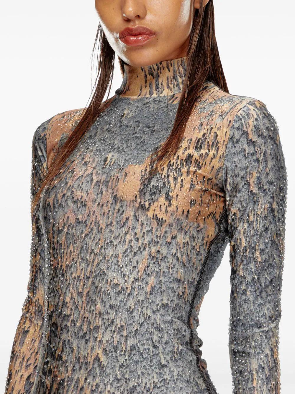 DIESEL D-eleo-short dress Pezzi Unici