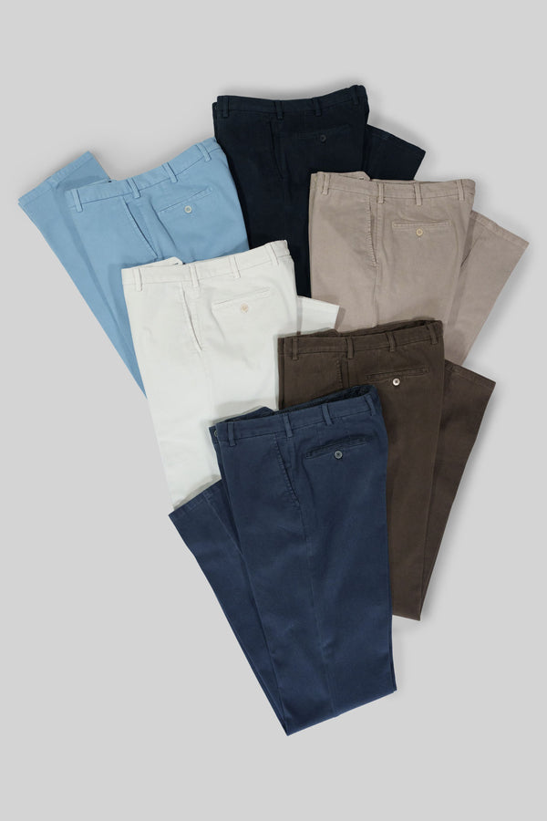 Rota Sport Winter Brown cotton elastan sport trousers Moda