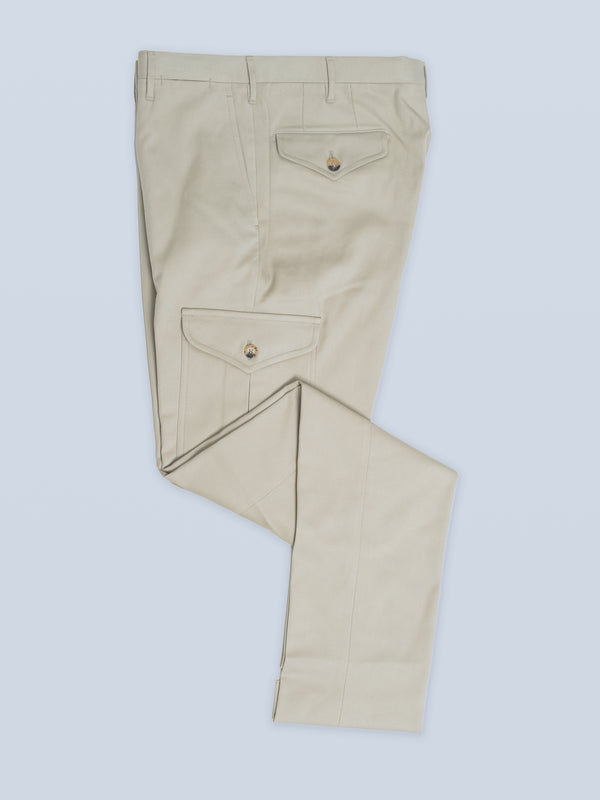 Rota Winter Light beige cotton elastan cargo pockets Offerta settimanale