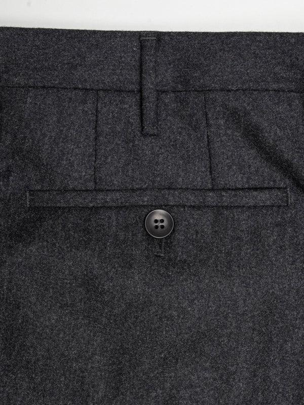 Rota Winter Dark grey flannel trousers Ritorno libero