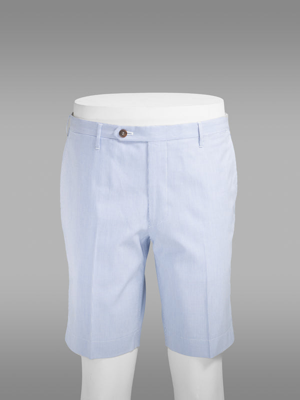 Rota Summer Sky blue pair of regular fit cotton bermuda Saldi