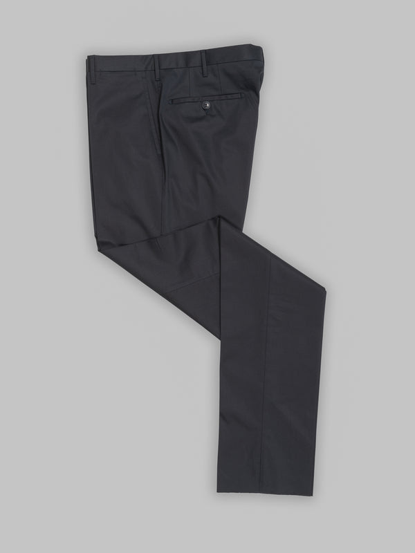 Rota Summer Dark blue pair of regular fit lightweight cotton elastan trousers Vendita Calda