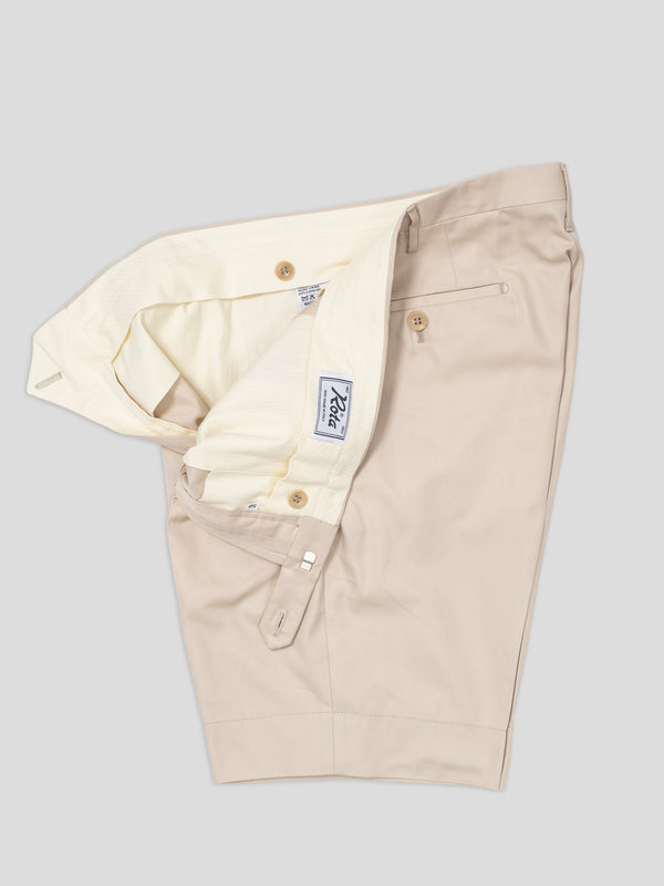 Rota Summer Light beige pair of regular fit supima cotton bermuda I Più Venduti