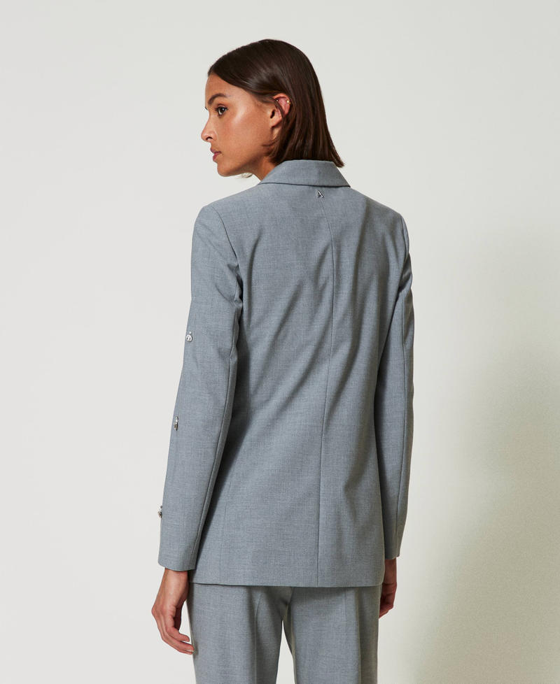 Scee by twin set Giacca blazer con ricami a mano Presa