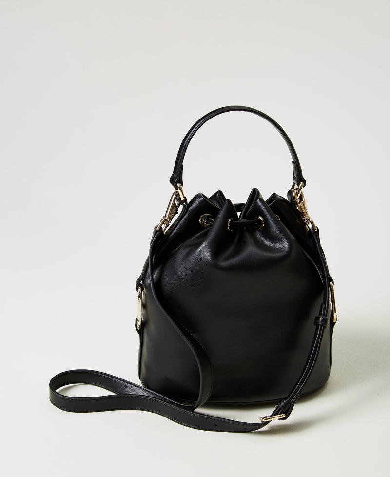 Scee by twin set Borsa a secchiello con fibbia Oval T Offerte