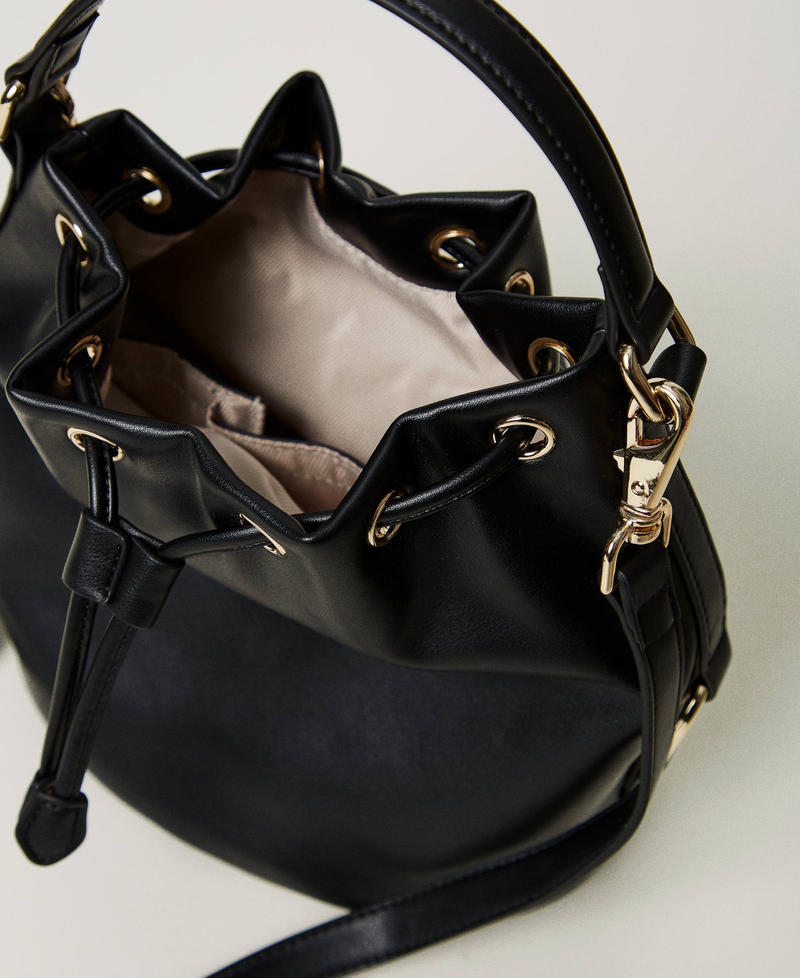 Scee by twin set Borsa a secchiello con fibbia Oval T Offerte