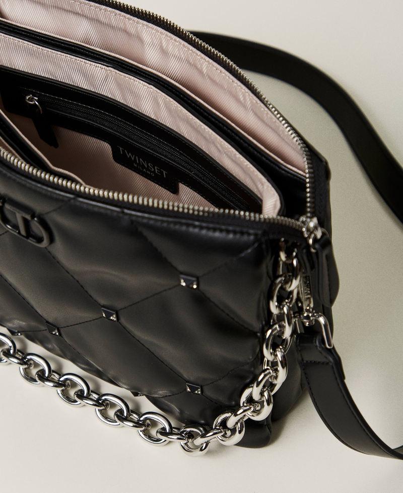 Scee by twin set Borsa a tracolla 'Via Manzoni' con borchie Hotsell