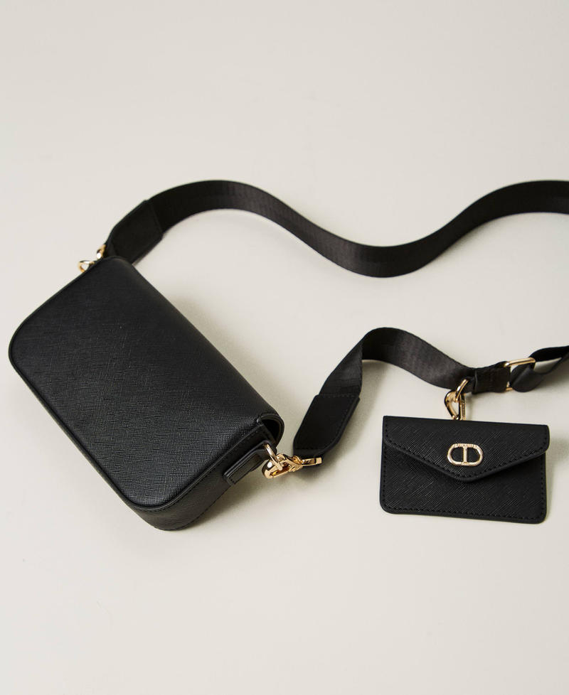 Scee by twin set Mini borsa a tracolla con portacarte Vendita Calda