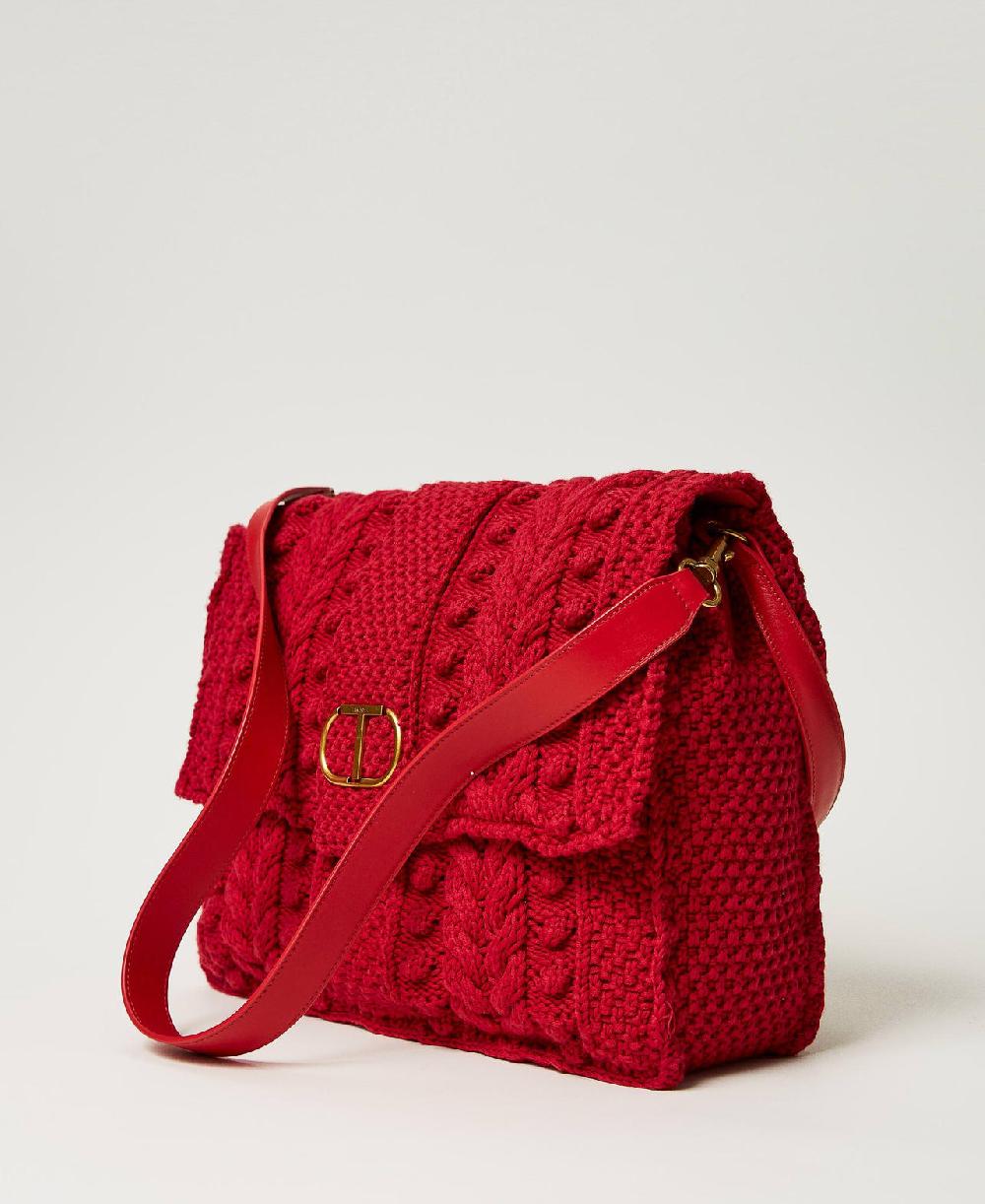 Scee by twin set Borsa a tracolla tricot 'Emma' Vendita Economica