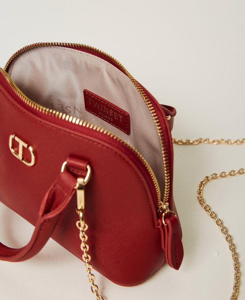 Scee by twin set Mini borsa a tracolla con Oval T Italy