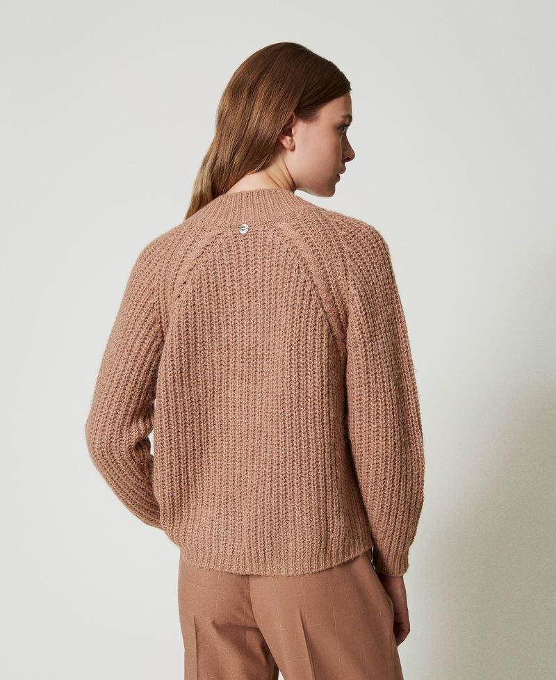 Scee by twin set Maglia a coste con trecce Economico