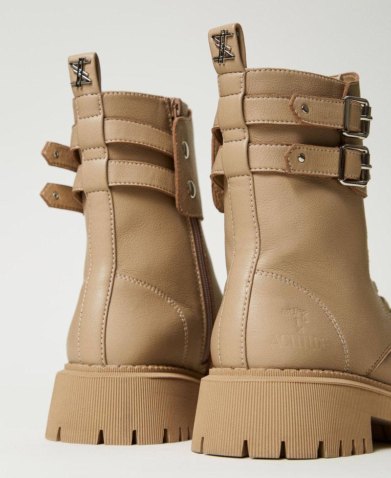 Scee by twin set Anfibi MYFO con doppio cinturino Online