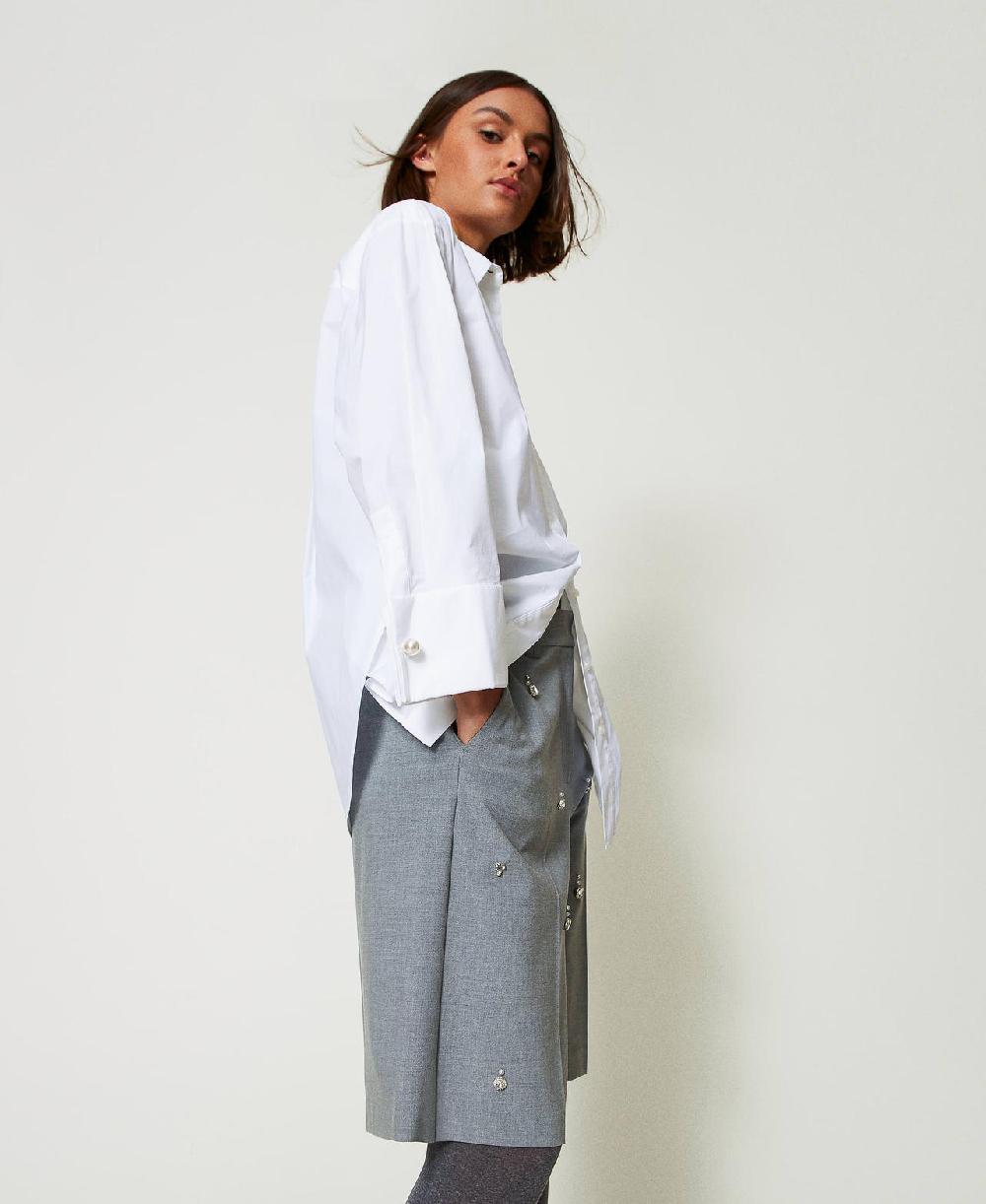Scee by twin set Shorts con ricami a mano Hotsell