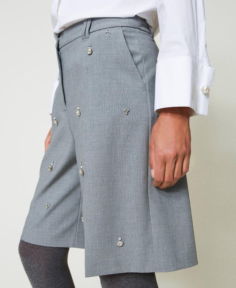 Scee by twin set Shorts con ricami a mano Hotsell