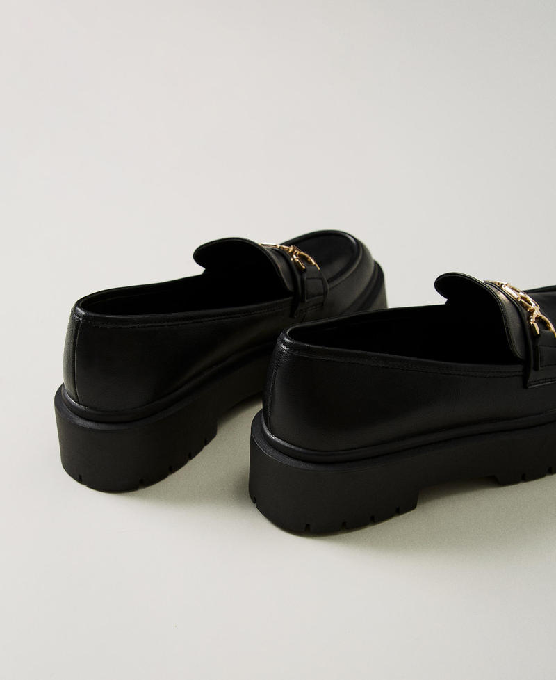 Scee by twin set Mocassini con morsetto Oval T Italia