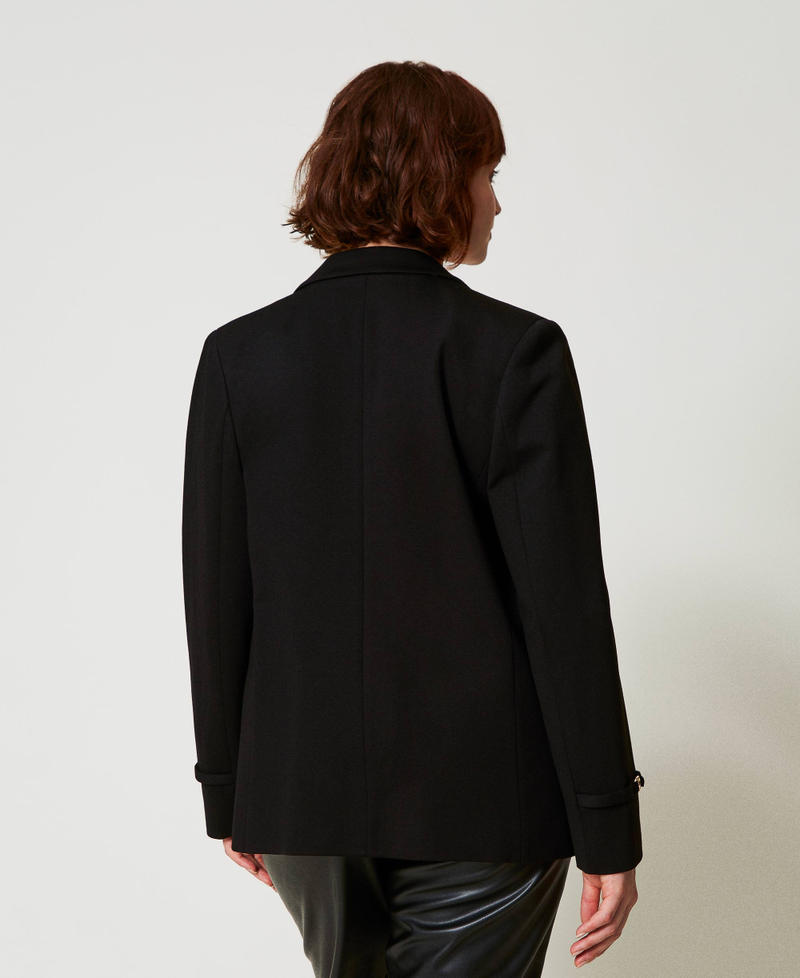Scee by twin set Giacca blazer con cinturino Oval T Promozione Limitata