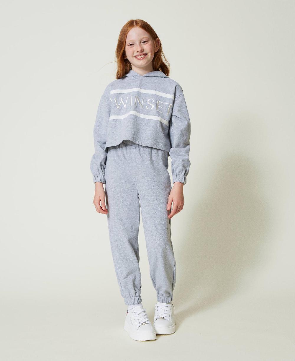 Scee by twin set Pantaloni joggers in felpa Moda