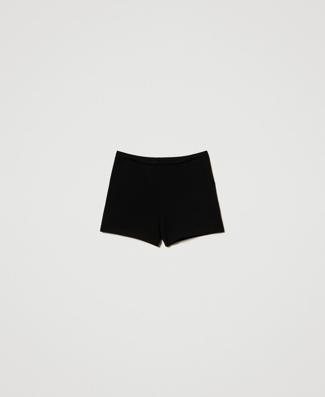 Scee by twin set Shorts fitted in maglia In Vendita