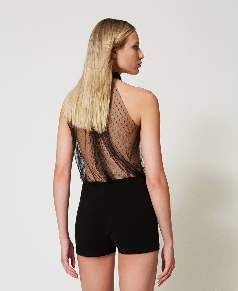 Scee by twin set Shorts fitted in maglia In Vendita