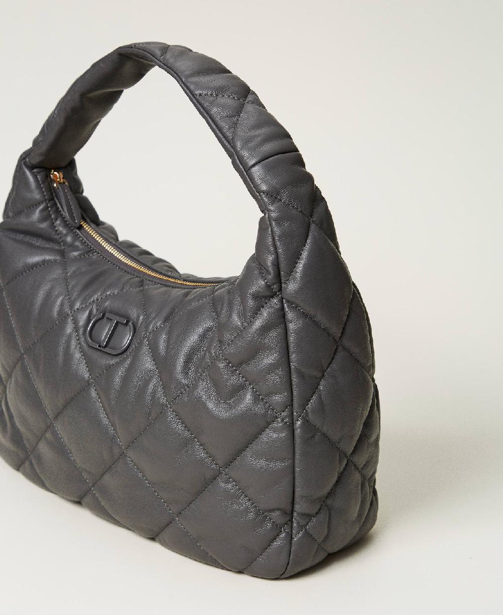Scee by twin set Borsa hobo grande quilted imbottita Promozione