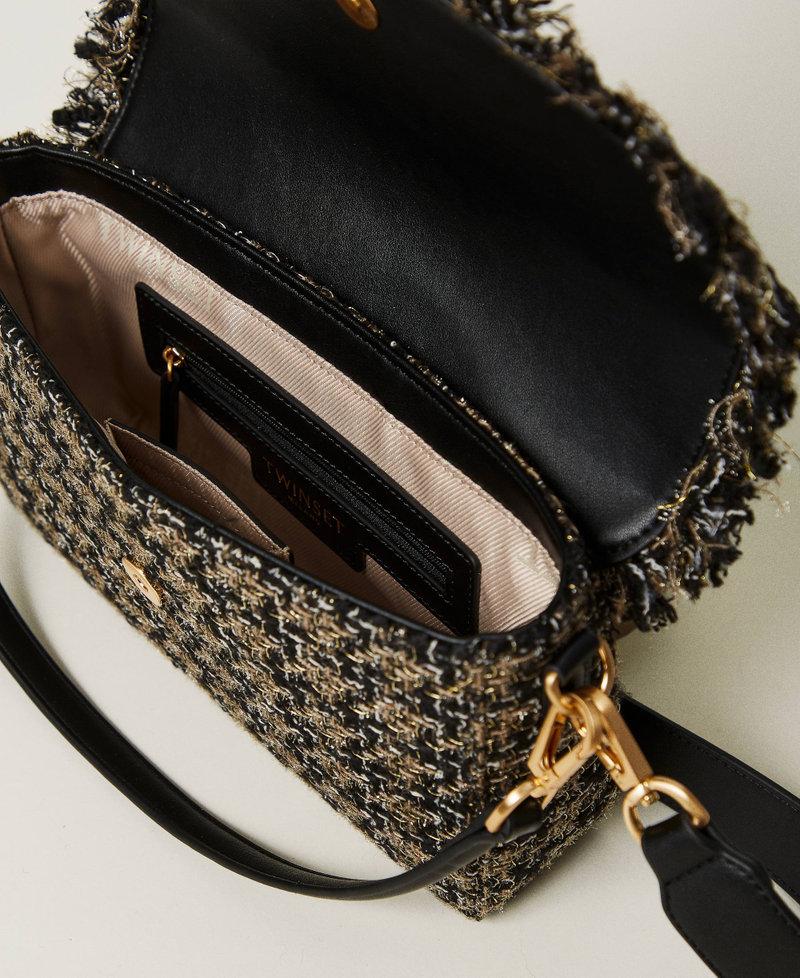 Scee by twin set Borsa a tracolla 'Amie' media in tweed Qualità Garantita