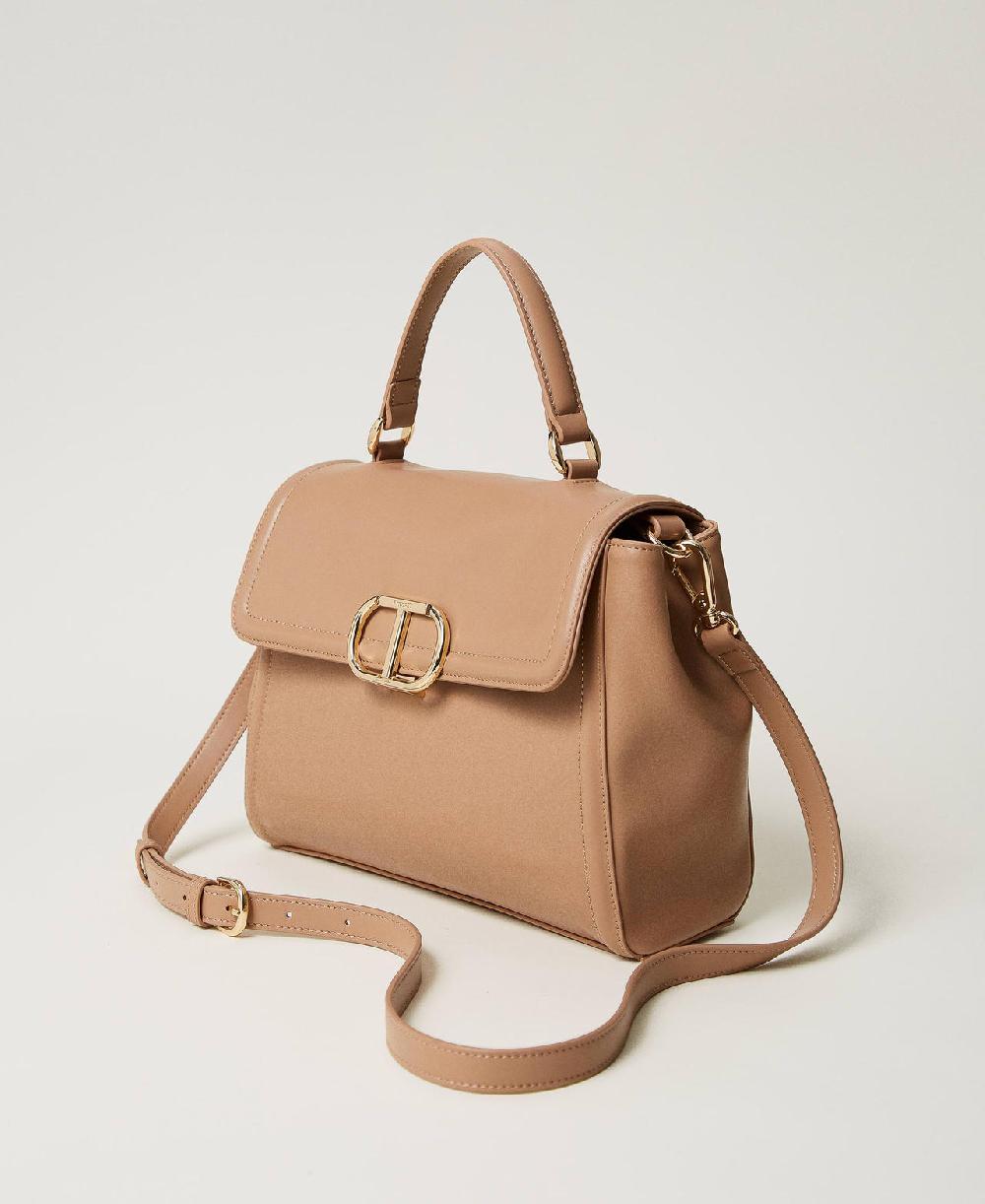 Scee by twin set Borsa top handle ‘Brera’ con apertura Oval T Promozione Limitata