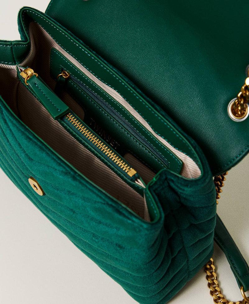 Scee by twin set Borsa a tracolla 'Dreamy' media in velluto Sconti questo mese