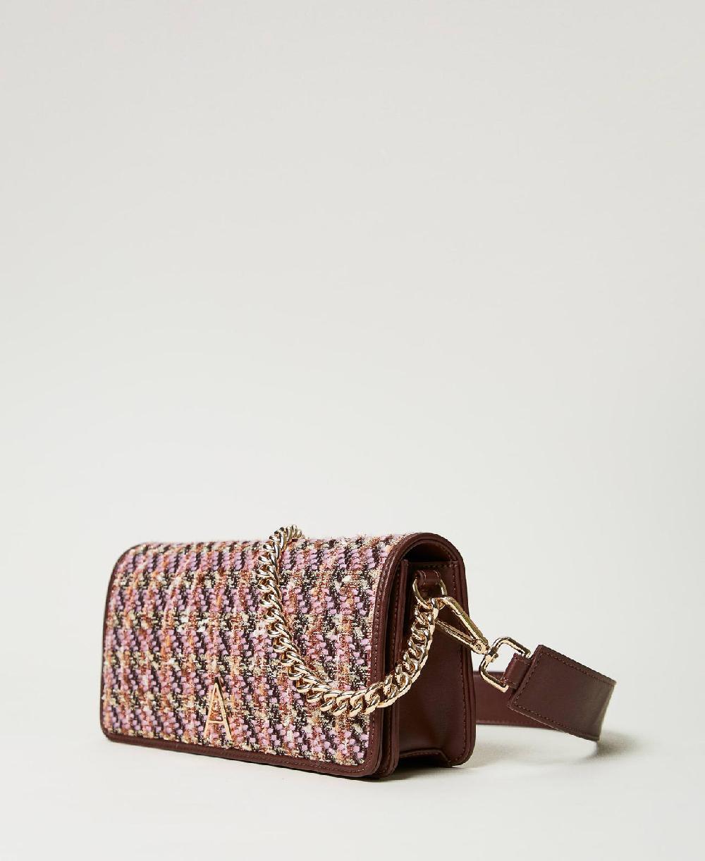 Scee by twin set Borsa a tracolla con bouclé multicolor Economico