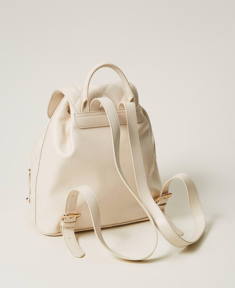 Scee by twin set Zaino trapuntato con Oval T Outlet
