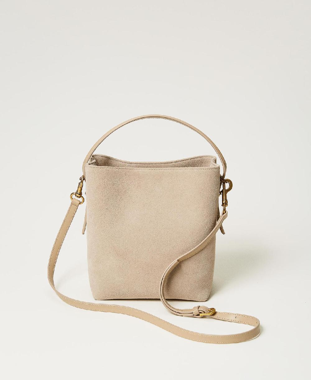 Scee by twin set Borsa secchiello ‘Chelsea’ in pelle Offerte