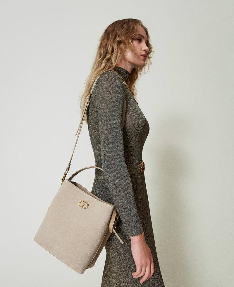Scee by twin set Borsa secchiello ‘Chelsea’ in pelle Offerte
