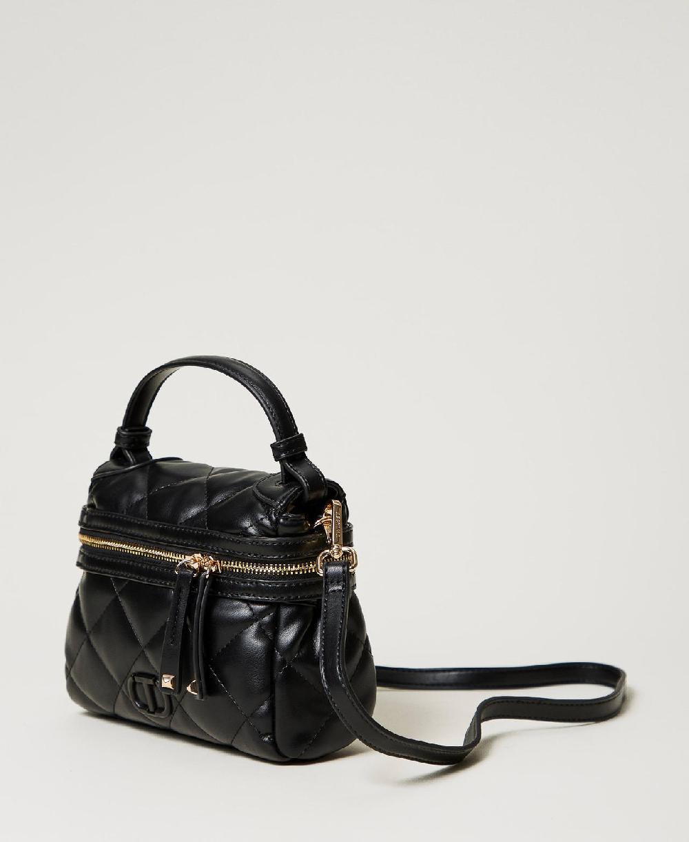 Scee by twin set Borsa top handle ‘Cécile’ piccola trapuntata Vendita Calda