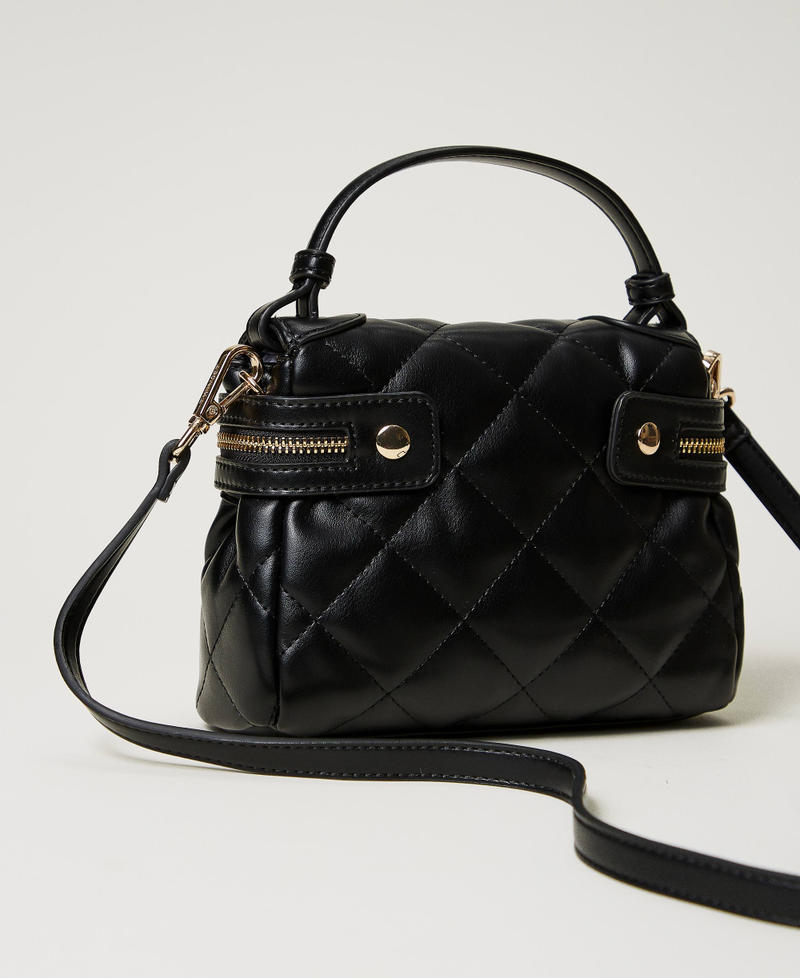 Scee by twin set Borsa top handle ‘Cécile’ piccola trapuntata Vendita Calda