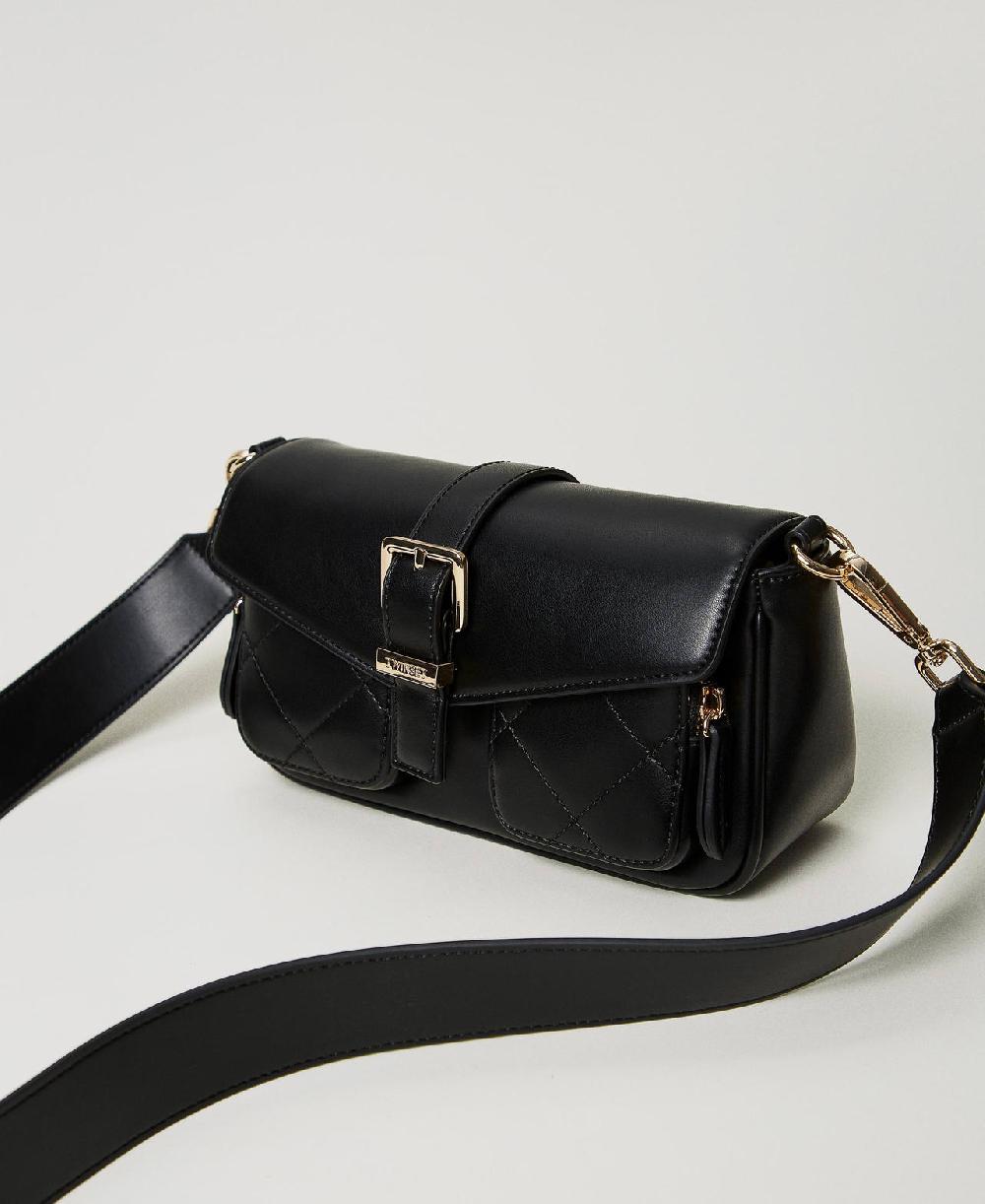 Scee by twin set Borsa a tracolla con tasche trapuntate Online