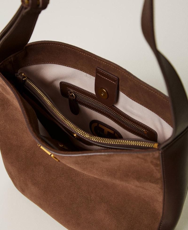 Scee by twin set Borsa hobo ‘Chelsea’ in pelle Spedizione Gratuita