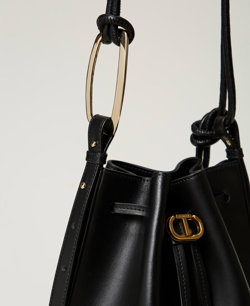 Scee by twin set Borsa a secchiello 'Jane' in pelle Negozi Online