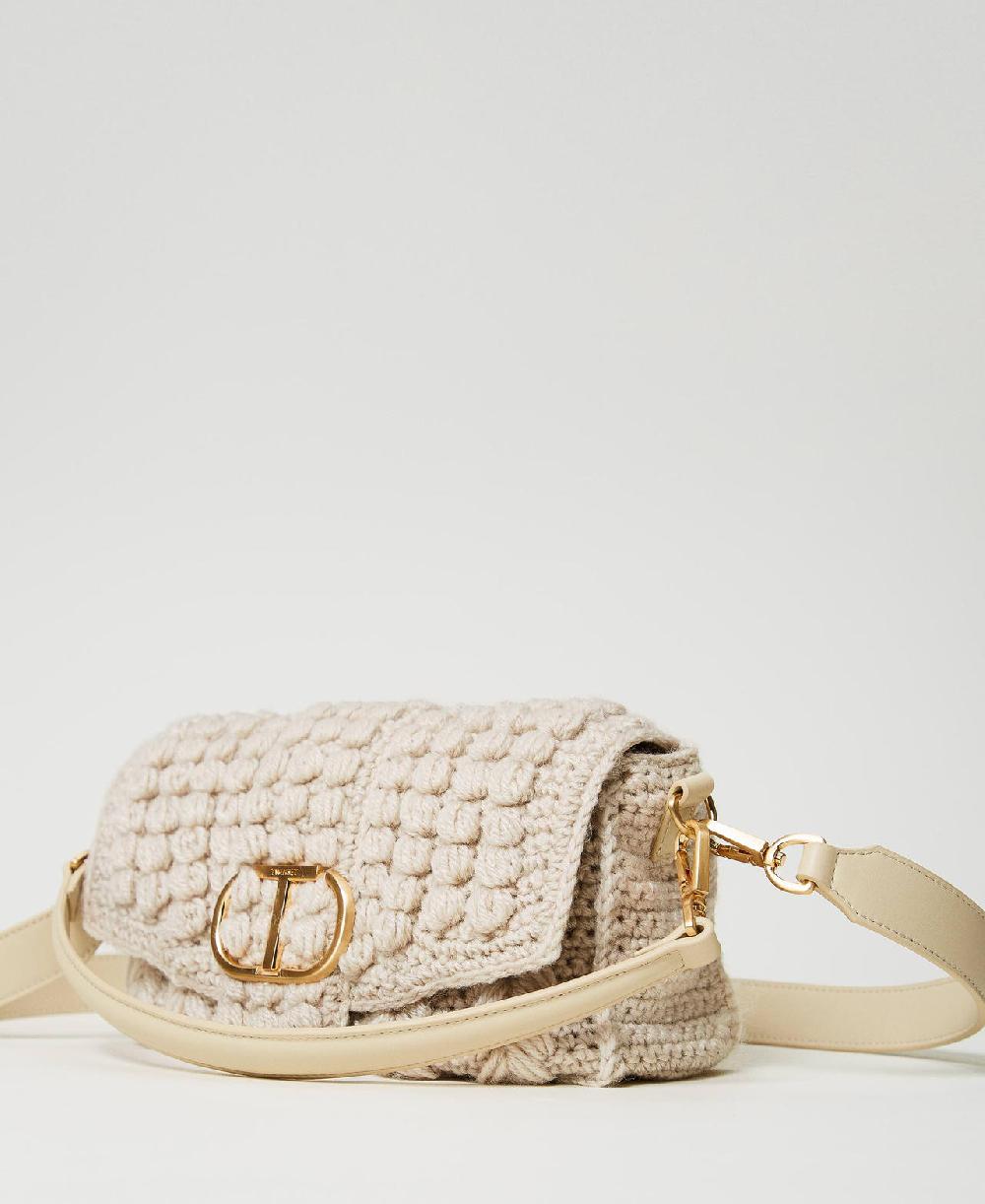 Scee by twin set Borsa a tracolla 'Amie' media in tricot Fino Al -60%