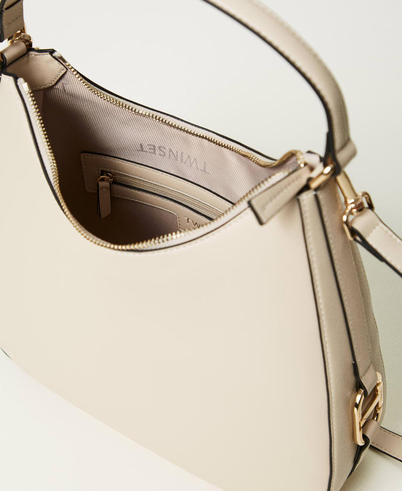 Scee by twin set Borsa hobo con fibbia Oval T Prezzo Ridotto