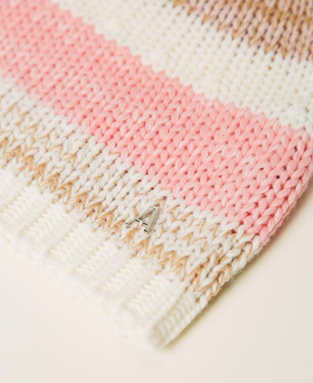 Scee by twin set Berretto in maglia jacquard Novità